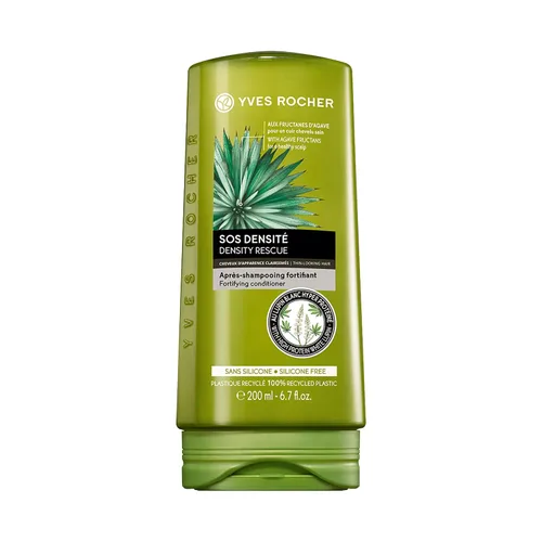 Yves Rocher Acondicionador fortificante Densidad Rescate de densidad para desenredar y fortalecer el cabello 10.1 onzas líquidas