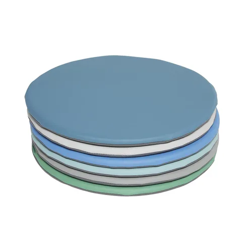 Miniatura 11 de ECR4Kids SoftZone Cojines de Piso Coloridos, Redondos, Asientos Flexibles, Variados, 6 Piezas