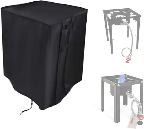 Miniatura 21 de Cubierta de Estufa de Propano para Quemador Individual de Propano GasOne de 10.4", Cubierta de Estufa de Gas Portátil Impermeable Cubierta