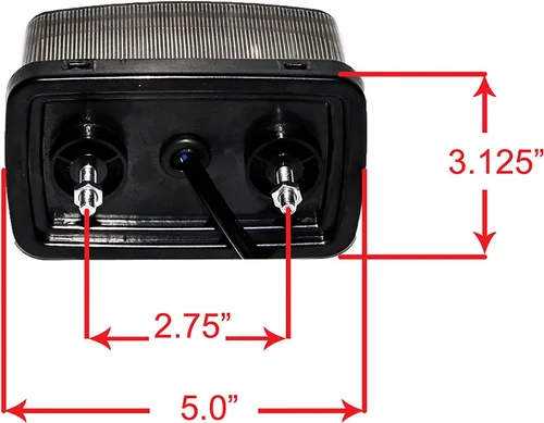 Miniatura 4 de YFM, luz LED trasera de freno con vidrio nublado para Yamaha atv, utv 350 400 450 660 250 4x4 Yamaha Grizzly, Viking, Rhino, Big Bear, Kodiak