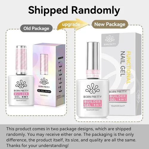 Miniatura 5 de BORN PRETTY Gel constructor para uñas, Gel de extensión de 8 en 1, fortalecedor, Gel constructor duro, Gel base de uñas, Gel de cobertura, Gel Gel