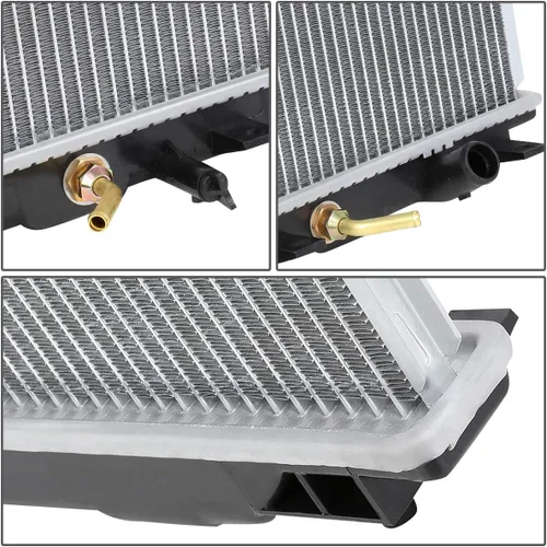 Miniatura 5 de DNA Motoring OEM-RA-2354 2354 Radiador de aluminio compatible con Honda Civic 01-05 1.7L AT, 25-7/8 pulgadas de ancho x 13-3/4 pulgadas de alto x