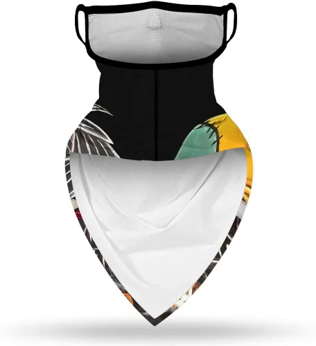 Miniatura 5 de YAYOUREL - Bufanda para el cuello, máscara facial, pañuelos para hombres y mujeres, protección frente a la radiación solar en verano, pasamontañas