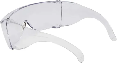 Miniatura 7 de Calabria 3000 Gafas de Seguridad de Ajuste Grande que se Colocan Sobre Anteojos Recetados Color Azul para Hombres y Mujeres Envolventes Tintadas