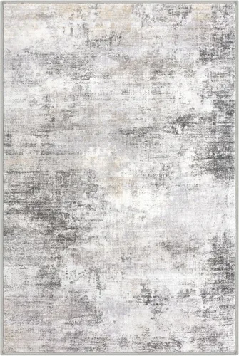 Miniatura 144 de IOHOUZE Alfombra abstracta lavable de 3 x 12 pies para pasillos, antideslizante para cocina, camino de entrada de lana sintética para interiores