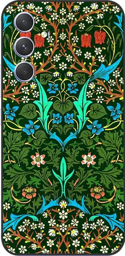 Miniatura 13 de Berkin Arts Wassily Kandinsky - Funda de silicona compatible con Samsung Galaxy A52 5G 4G/A52S 5G, color campo colorido Moongate (varios círculos)
