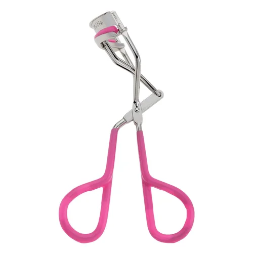 Miniatura 3 de Tweezerman Rizador de pestañas de agarre cómodo rosa neón - Herramienta de pestañas de maquillaje para todas las formas de ojos