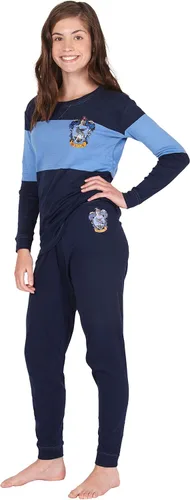 Miniatura 4 de Harry Potter Conjunto de pijama de algodón Quidditch House Crest para niños grandes