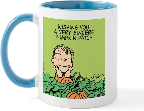 Miniatura 33 de CafePress Sincere Pumpkin Patch Mug Taza de café de cerámica de 11 oz (11.0 fl oz)