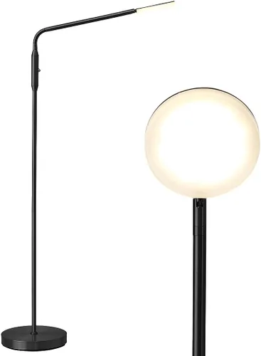 Miniatura 8 de O'Bright Moon - Lámpara de pie LED regulable, temperatura de color ajustable para lectura de noche, luz de trabajo, luz de arte/manualidades