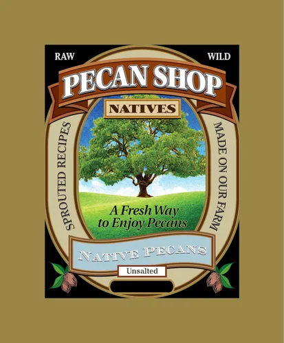 Miniatura 3 de Pecan Shop Mitades de nuez nativa de Texas para aperitivos, cosechadas silvestres, germinadas, sin sal - (20 libras)