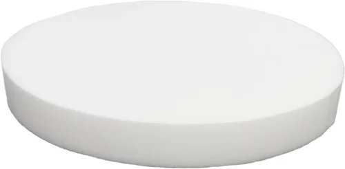 FoamRush Espuma de tapicería de alta densidad de alta densidad de 3 x 16 x 16 pulgadas de diámetro, taburetes de barra, cojín de asiento, inserto de