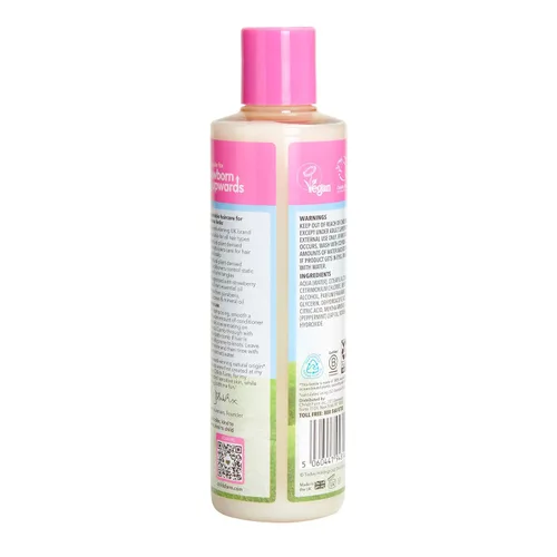 Miniatura 2 de Childs Farm, Acondicionador de cabello infantil para piel seca y sensible y cuero cabelludo, fresa y menta orgánica, acondiciona y nutre, vegano