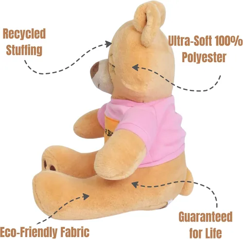 Miniatura 8 de Oso de peluche de alta calidad, suave peluche de oso de peluche, lindos animales de peluche de 10.23 pulgadas y osos de peluche pequeños, regalo