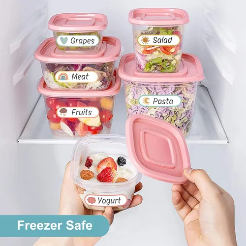 Miniatura 5 de Etiquetas adhesivas para biberones para guardería, etiquetas de nombre impermeables, autolaminadas, etiquetas personalizadas para niños, etiquetas