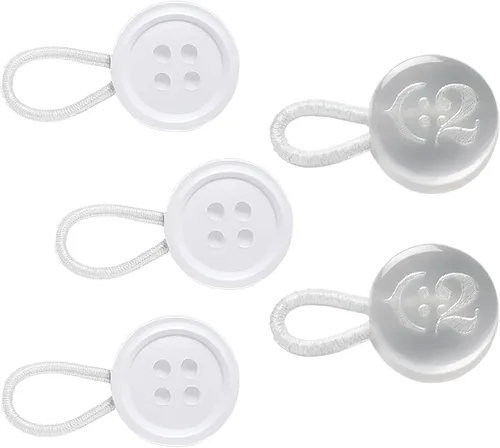 C2 Extensores de cuello de camisa elásticos suaves para camisas de hombre, paquete de 5 extensores de cuello para camisas de vestir, expansores de