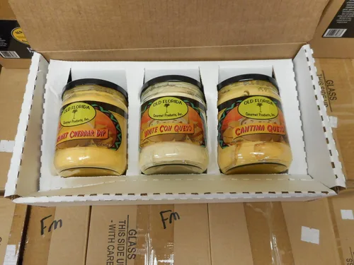 Miniatura 3 de Old Florida Gourmet Paquete variado de salsa de queso surtido