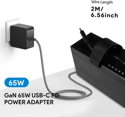 Miniatura 2 de HKY PD - Cargador USB tipo C de 65 W para JBL Xtreme 4, Xtreme 3 altavoz y SOUNDBOKS La batería (USB-C) Soundboks 4/3/2/Go Gen.4 Bluetooth