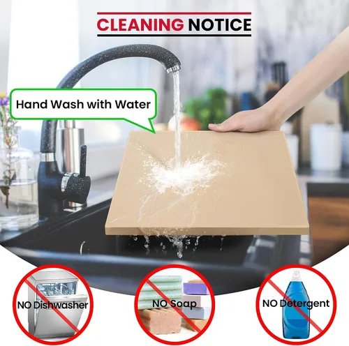 Miniatura 6 de Unicook Piedra para pizza para horno y parrilla, piedra cuadrada de 12 pulgadas para hornear pan, bandeja para hornear cordierita, resistente a