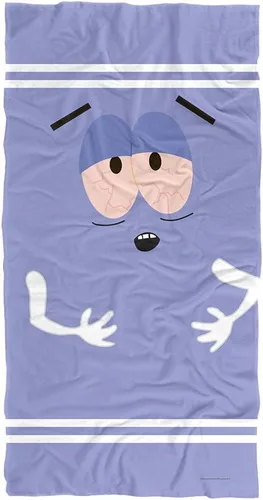 LOGOVISION South Park Towelie Queasy - Toalla de playa con licencia oficial de 30 x 60 pulgadas
