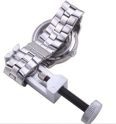 Miniatura 7 de MaxLLTo Kit de herramientas de reparación de relojes, correa de reloj ajustable de metal, correa de reloj, kit de herramientas de reparación