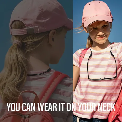 Miniatura 5 de Buyisgle Correa para Gafas de Niños - Correas Cordones para Gafas de Sol Sin Cola para Niños Pequeños y Niñas - Sujetadores de Anteojos Alrededor