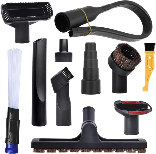 Miniatura 7 de 4 varitas de extensión de vacío de 1.25 pulgadas, 14.5 pulgadas de largo, tubo de plástico de 1 1/4 pulgadas para tubos de extensión de aspiradoras