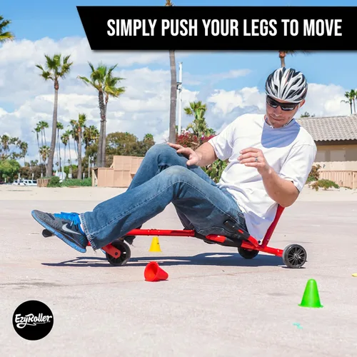 Miniatura 4 de EzyRoller Nuevo Pro-X Juguete Montable para Niños y Adultos - Rojo Juguete de equitación galardonado para exteriores e interiores para niños