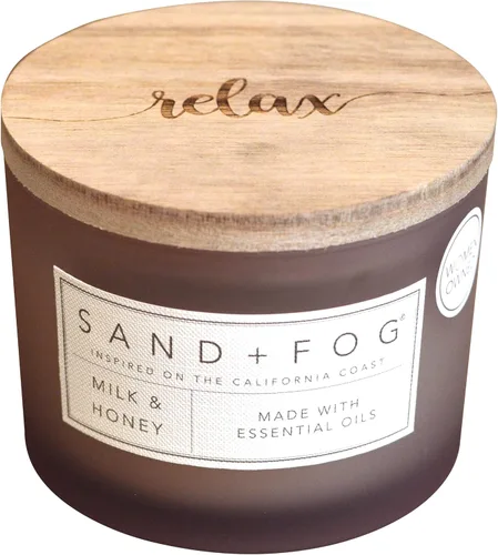 Miniatura 31 de Sand + Fog Vela aromática - Calabaza y Clavo – Fragancias y tamaños adicionales – Mecha 100% de algodón sin plomo - Velas de lujo en tarro
