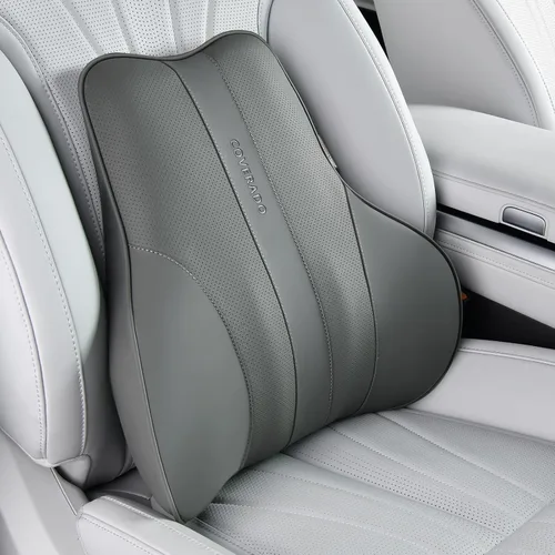 Miniatura 11 de Almohada de Apoyo Lumbar Coverado para Coche, Almohada de Espuma Viscoelástica Ergonómica para Silla de Oficina, Nuevo Cojín de Espalda para Alivio