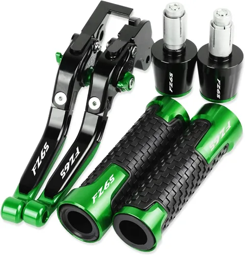 Miniatura 16 de Para Yamaha FZ6S FZ 6S 2004-2010 motocicleta CNC Accesorios Palancas de embrague de freno manillar ajustable plegable extensible con palanca de Negro