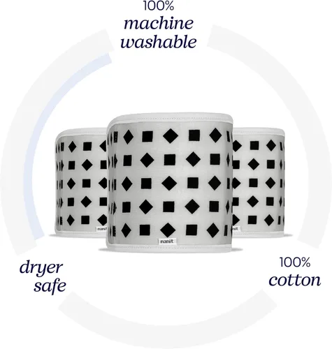 Miniatura 3 de Nanit Banda de Respiración - 100% Algodón, Funciona con el Monitor de Bebé Nanit Pro para Rastrear el Movimiento Respiratorio Libre de Sensores, Se