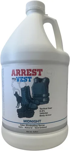 Miniatura 11 de Arrest My Vest Aerosol para eliminar olores de armadura corporal de grado militar y policial, equipo táctico. Seguro para K9. Seguro para todos