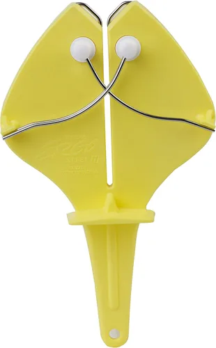 Miniatura 3 de ERGO STEEL 3 Herramienta de afilado de mantenimiento de bordes de cuchillos-Blanco
