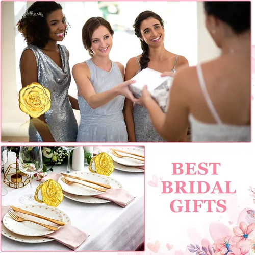 Miniatura 7 de Woanger Juego de 36 Espejos Compactos de Rosa a Granel Quinceañera Dulce 16 Recuerdos de Fiesta para Invitados, Espejos Etiquetas de Agradecimiento