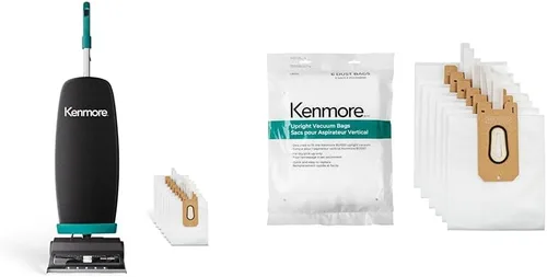 Kenmore BU1001 B200 Series Aspiradora Comercial Liviana de 14L de Capacidad con Bolsa Vertical UB100 B200 Series Bolsas de Polvo de Repuesto,