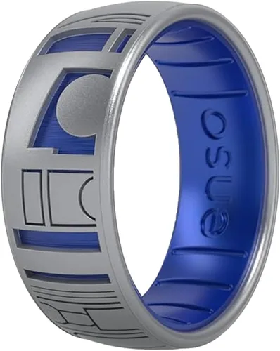 Miniatura 25 de Enso Rings Anillo de boda de silicona – Diseños grabados de Star Wars – Ajuste cómodo – Hecho en Estados Unidos – Ideal para uso activo