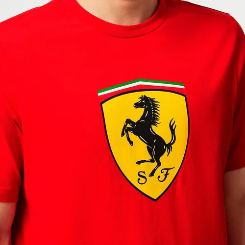 Miniatura 6 de Scuderia Ferrari - Camiseta Large Shield - Hombre
