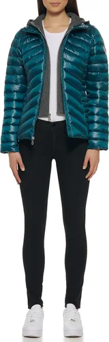 Miniatura 6 de GUESS Chaqueta ligera y plegable para mujer, acolchada, de transición