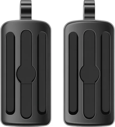 Miniatura 17 de Estriberas cromadas para motocicleta, estriberas de carretera, reposapiés de aluminio, plataformas para pies de motocicleta para Harley Davidson