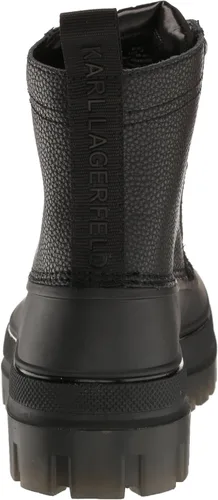 Miniatura 3 de Karl Lagerfeld Paris Botas de combate para hombre con forro polar de alto rendimiento y suela translúcida