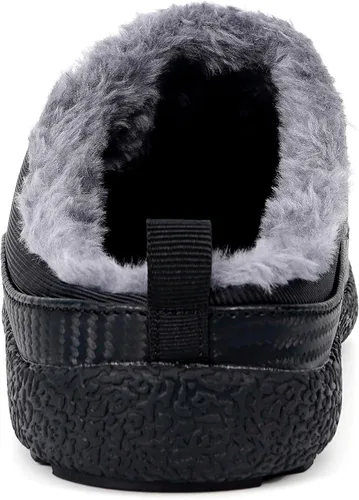Miniatura 3 de Eagsouni - Pantuflas de casa para hombre con forro de piel para invierno