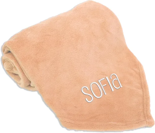 Miniatura 10 de Threadart Manta personalizada bordada con nombre súper suave y ultrasuave, manta de forro polar de 50 x 60 pulgadas, bordado personalizado incluido
