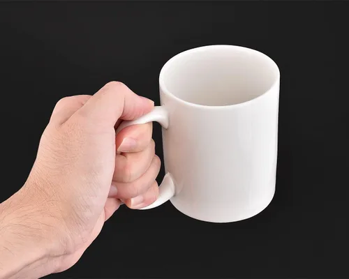 Miniatura 4 de DS. DISTINCTIVE STYLE Taza De Café De Dedo Medio De Cerámica 350 Mililitros Taza De Café Divertida Taza De Té Con El Dedo Medio En El