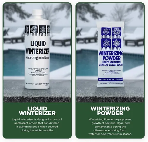 Miniatura 3 de Rx Clear Kit de cierre de invierno Productos químicos para el invierno sin cloro para piscinas sobre o enterradas Abierto a una piscina