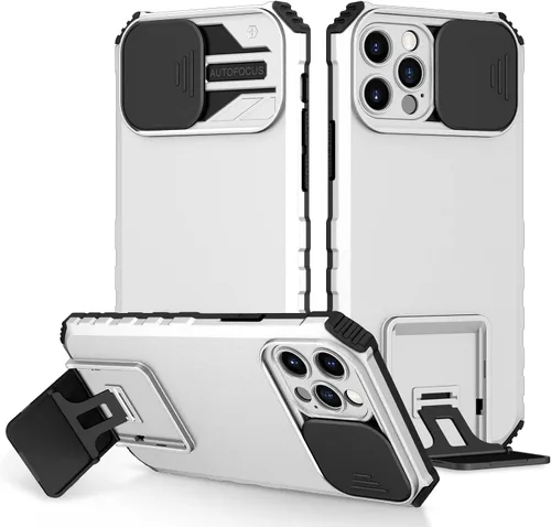 Miniatura 75 de Funda compatible con Xiaomi Redmi Note 12 Pro 4G Dimensional Soporte Ventana Deslizante Teléfono Móvil Funda Protectora a Prueba de Golpes Funda
