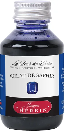 Miniatura 22 de Tinta para pluma estilográfica Herbin - 1 lata de 6 cartuchos - Larmes de Cassis