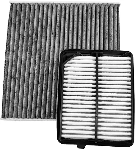 Miniatura 33 de FUN-DRIVING Filtro de aire de cabina y motor de peine para Honda CRV Civic 1.5L Acura Integra