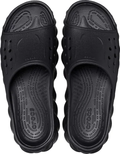 Miniatura 4 de Crocs Echo Slide unisex para niños, Negro