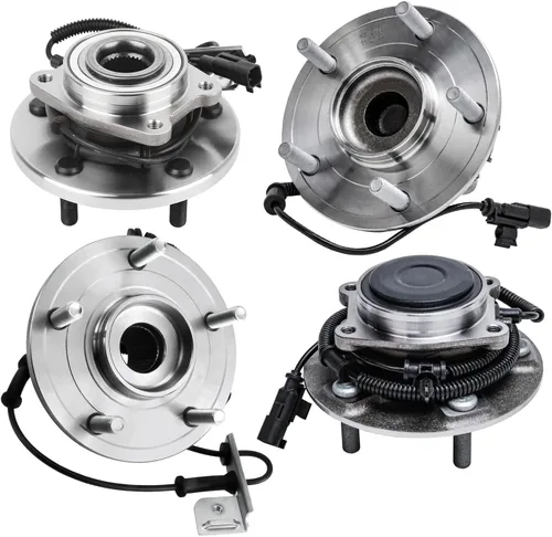 Miniatura 264 de Detroit Axle - Kit de nudillos de dirección delantera izquierda para Ford Edge Lincoln MKX 07-10, cojinete de rueda del lado del conductor, nudillo